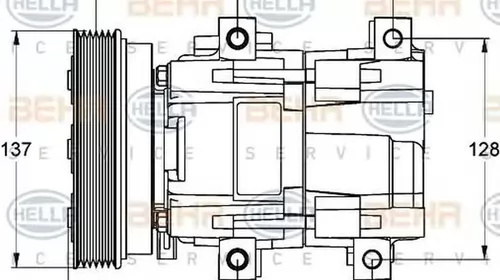 Compresor clima FORD PUMA EC HELLA 8FK 351 113-281