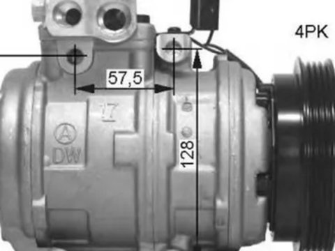 Compresor clima KIA CARENS II FJ NRF 32679G PieseDeTop