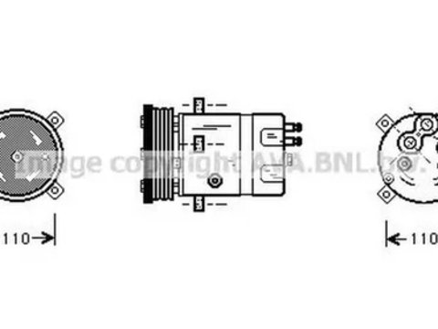 Compresor clima LANCIA DEDRA SW 835 AVA LK071 PieseDeTop