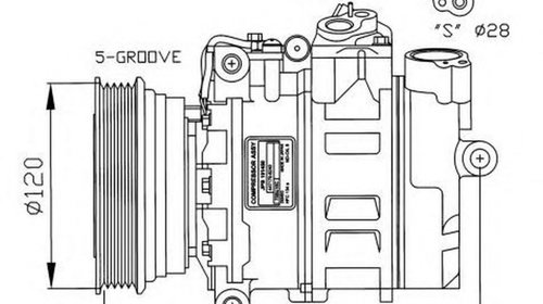 Compresor clima LAND ROVER FREELANDER LN