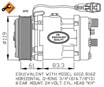 Compresor clima MAN TGL NRF 32707