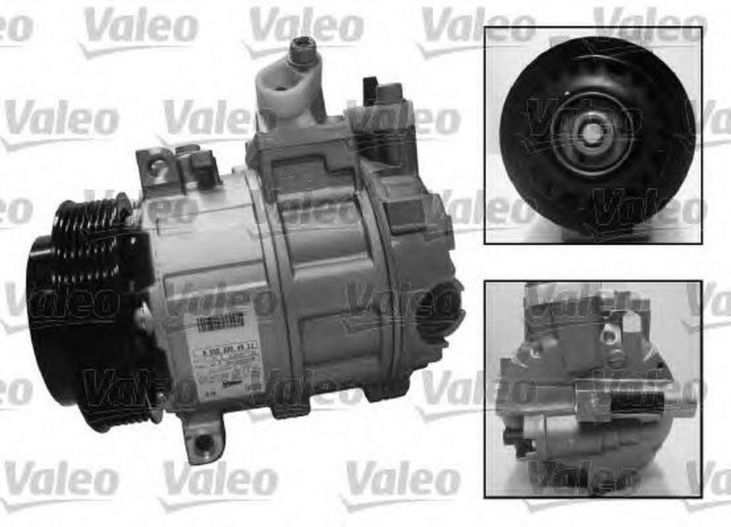 Compresor clima MERCEDES-BENZ C-CLASS cupe CL203 VALEO 813137