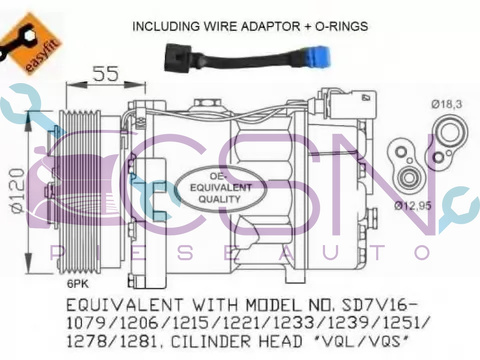 Compresor Clima MTR Skoda Octavia 1 1998