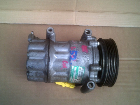 Compresor clima Peugeot 206, 307, Citroen C4, 1.6hdi, 9651910980, SD6CAB