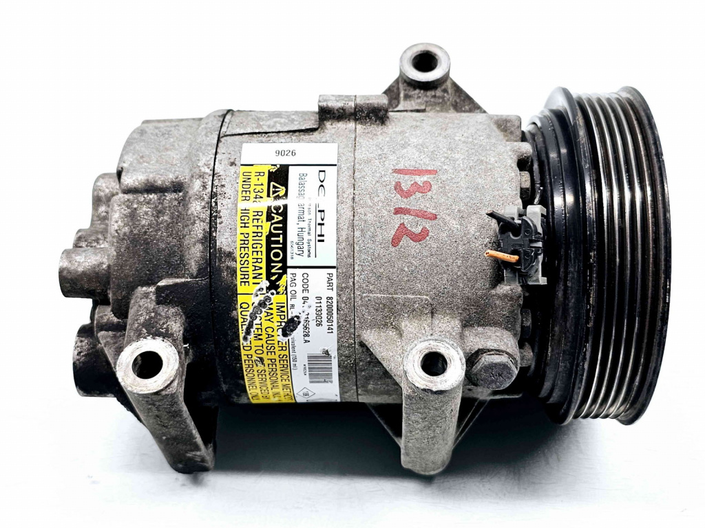 Compresor clima Renault Megane 2 [Fabr 2002-2008] 8200050141 1.5 CDI K9K722 60KW / 82CP