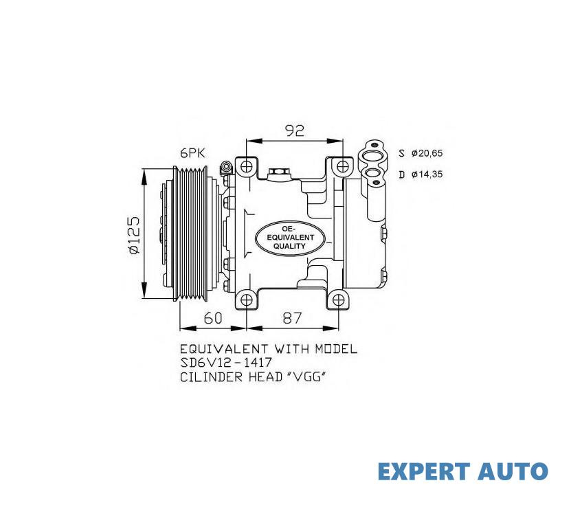 Compresor clima Renault MEGANE I Break (KA0/1_) 19