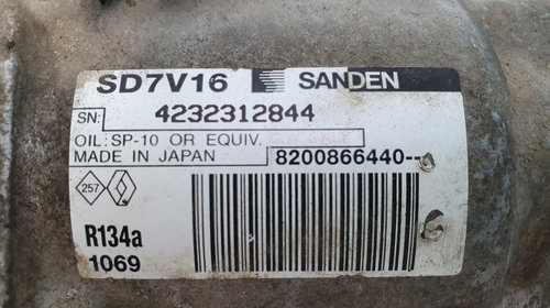 Compresor clima Sanden SD7V16 / 82008664