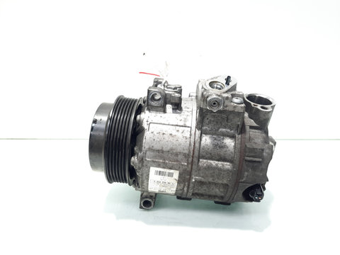 Compresor clima Valeo, cod A0022305011, Mercedes Clasa C (W204) 2.2 CDI, OM651913 (id:583236)