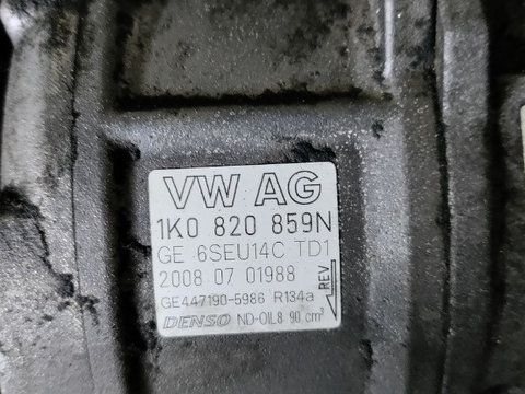 Compresor clima VW/audi/Seat/ Skoda cod 1K0820859N