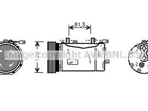 Compresor clima VW GOLF IV Cabriolet 1E7 AVA VWK172