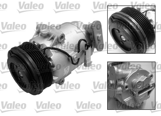 Compresor, climatizare (813604 VALEO) OPEL,VAUXHALL ASTRA|ASTRA, ASTRA A+|ASTRAVAN|CORSA|CORSAVAN