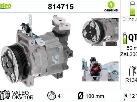 Compresor, climatizare (814715 VALEO) SUBARU