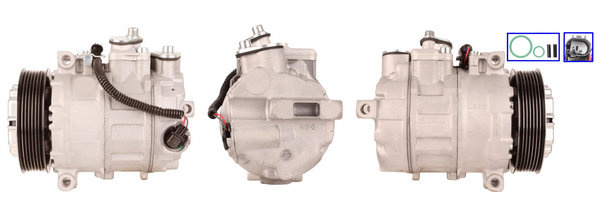 Compresor, climatizare (ACP378 LUCAS) MERCEDES-BENZ