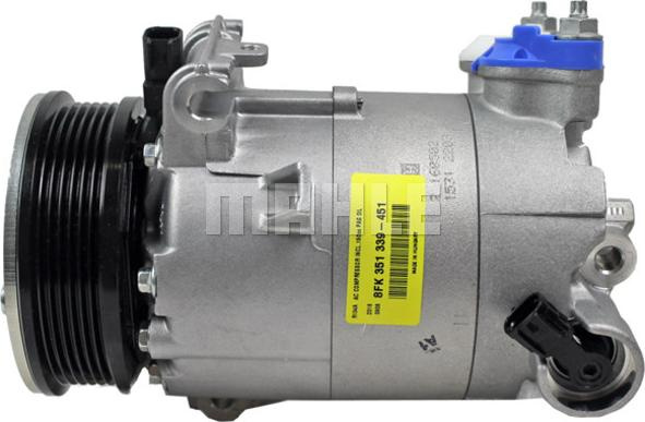 Compresor. climatizare Aer-conditioning compresor LAND ROVER DISCOVERY SPORT RANGE ROVER EVOQUE 2.0 06.11- LAND ROVER RANGE ROVER EVOQUE (L538), Crossover, 06.2011 - MAHLE ACP 1394 000P