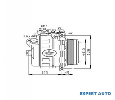 Compresor, climatizare BMW BMW 1 (E87) 2003-2013 #