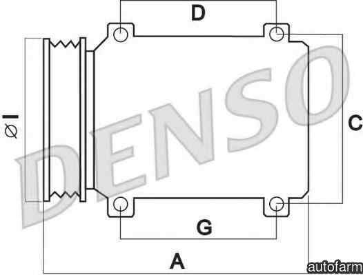 Compresor, climatizare BMW X6 (E71, E72) DENSO DCP