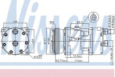 Compresor, climatizare CITROËN RELAY bus (230P) (