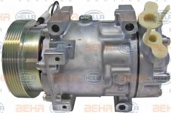 Compresor, climatizare DACIA LOGAN (LS_), DACIA LOGAN MCV (KS_), RENAULT TONDAR 90 I (LS_) - HELLA 8FK 351 334-681