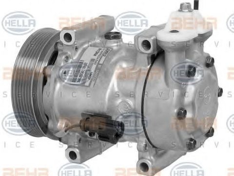 Compresor, climatizare FORD IKON V (JH_, JD_), FORD FUSION (JU_), MAZDA DEMIO (DY) - HELLA 8FK 351 316-041