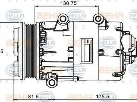 Compresor climatizare FORD KLIMATYZACJII GALAXY/MONDEO 06- - Cod intern: W20088028 - LIVRARE DIN STOC in 24 ore!!!