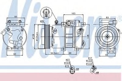 Compresor, climatizare HYUNDAI i30 CW (FD) (2007 -