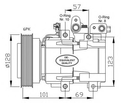 Compresor, climatizare HYUNDAI TRAJET (FO) (2000 -