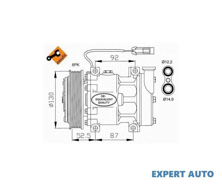 Compresor, climatizare Lancia DELTA Mk II (836) 19