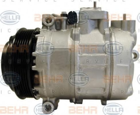 Compresor, climatizare MERCEDES-BENZ S-CLASS limuzina (W140), MERCEDES-BENZ G-CLASS (W463), MERCEDES-BENZ C-CLASS limuzina (W202) - HELLA 8FK 351 175-