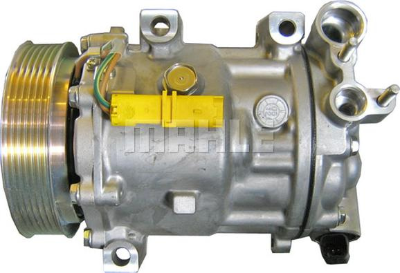 Compresor, climatizare PEUGEOT 407 SW (6E_), Estate Van, 08.2004 - 12.2010 MAHLE ACP 1274 000P