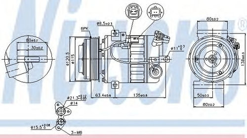 Compresor, climatizare RENAULT LAGUNA II