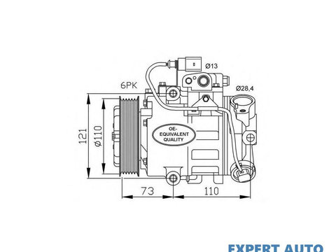 Compresor, climatizare Volkswagen VW FOX (5Z1, 5Z3) 2003-2016 #2 32225