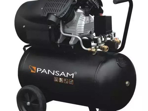 Compresor cu rezervor 50 l,3hp,8bar