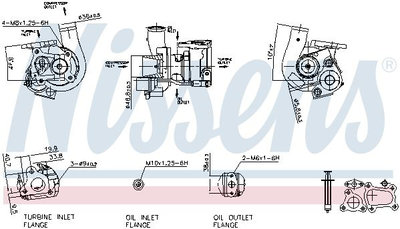 Compresor sistem de supraalimentare 93148 NISSENS 