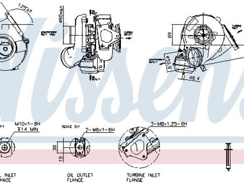 Compresor sistem de supraalimentare 93215 NISSENS pentru Mercedes-benz Sprinter