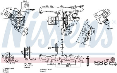 Compresor sistem de supraalimentare 93420 NISSENS 