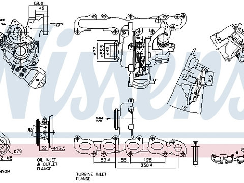 Compresor sistem de supraalimentare 93420 NISSENS pentru Seat Alhambra Vw Sharan Seat Leon Vw Golf Skoda Octavia Skoda Superb Seat Ateca Skoda Kodiaq Skoda Karoq Seat Tarraco