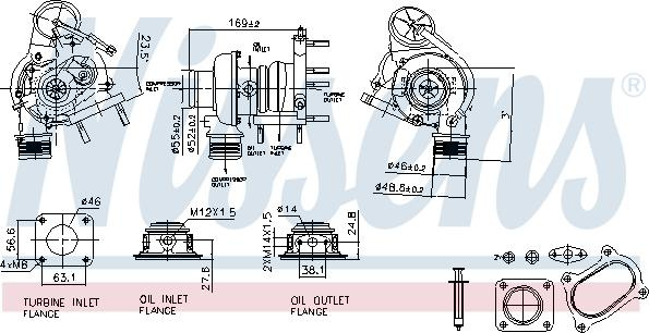 Compresor,sistem de supraalimentare FIAT LINEA (32