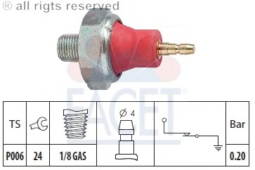 Comutator 7 0059 FACET pentru Rover 600 Honda Legend Honda Crx Honda Prelude Honda Accord Honda Civic Honda Ballade Honda Cr-v