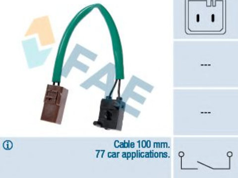 Comutator, actionare ambreiaj (Tempomat) CITROËN XSARA PICASSO (N68) (1999 - 2016) FAE 24905