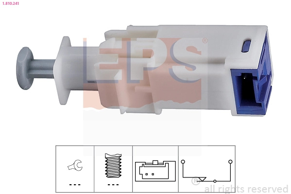 Comutator actionare ambreiaj (tempomat) EPS FIAT PUNTO (199_) 2012-2023 - 1.810.241