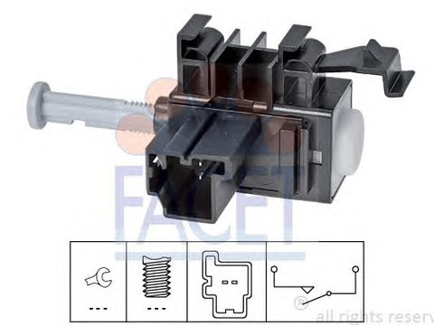 Comutator actionare ambreiaj (Tempomat) FORD FIESTA VI - Cod intern: W20239368 - LIVRARE DIN STOC in 24 ore!!!