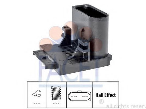 Comutator, actionare ambreiaj (Tempomat) VW JETTA III (1K2) (2005 - 2010) FACET 7.1309