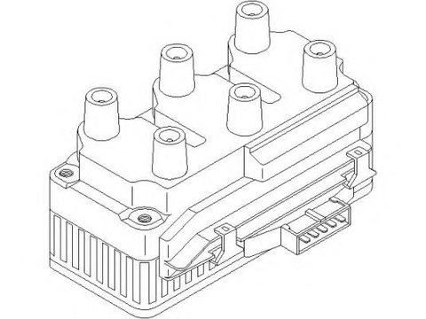 Comutator aprindere VW PASSAT (3A2, 35I), VW PASSAT Variant (3A5, 35I), VW TRANSPORTER / CARAVELLE Mk IV bus (70XB, 70XC, 7DB, 7DW) - TOPRAN 108 957