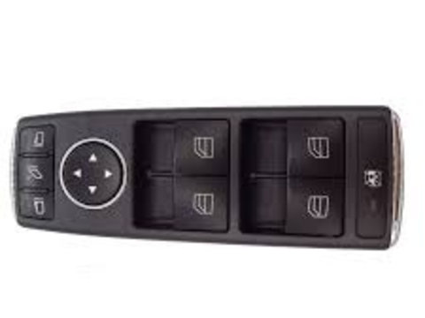 Comutator / butoane usa fata negru 3 pin MERCEDES A CLASS (W176) 12-18
