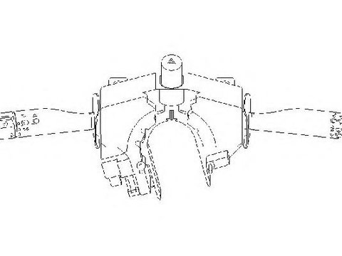 Comutator coloana directie FORD FIESTA Mk IV (JA_, JB_), FORD KA (RB_), FORD PUMA (EC_) - TOPRAN 301 683