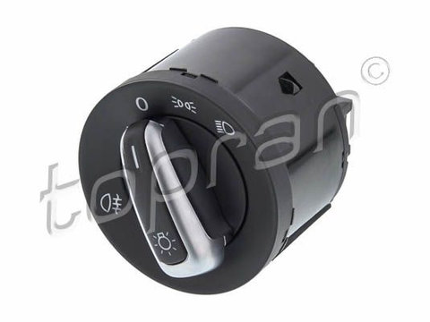 Comutator far 115 165 TOPRAN pentru Vw Passat Seat Alhambra Vw Eurovan Vw Kombi Vw Transporter Vw Touran Vw Multivan Vw Jetta Vw Vento Vw Sharan Vw Golf Vw Tiguan Vw Caddy Vw Beetle Vw Novo Vw Amarok Vw Rabbit