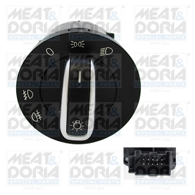 Comutator far Meat & Doria VW AMAROK (2HA, 2HB, S1B, S6B, S7A, S7B) 2010-2022 - 23858