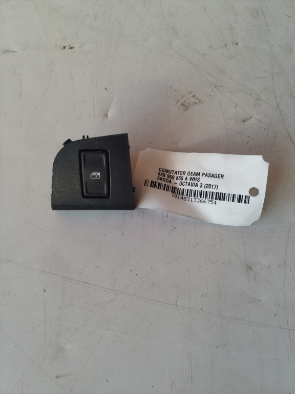 Comutator geam pasager Skoda Octavia 3 an 2017 DBK -A cod piesa 5E0959855AWHS