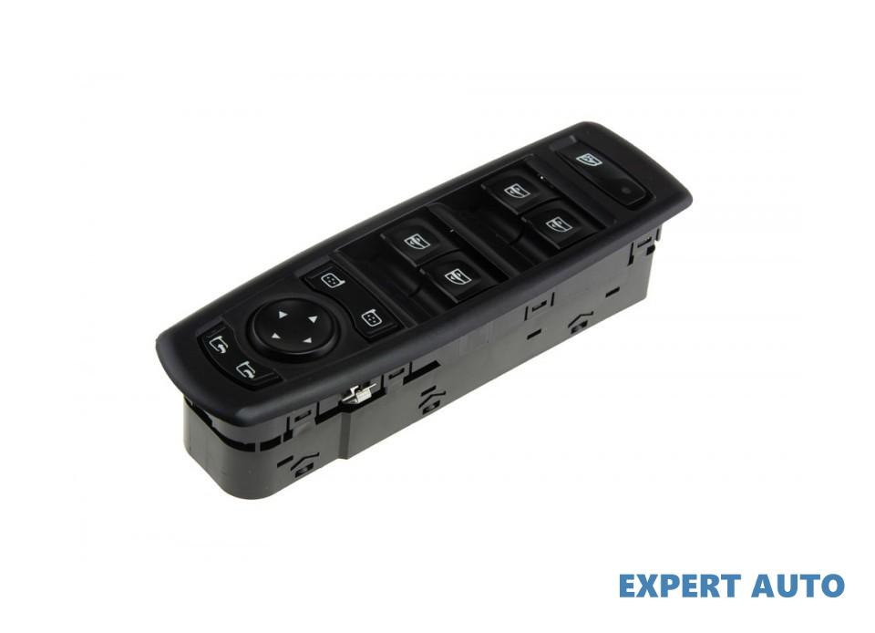 Comutator geamuri electrice stanga fata Renault Megane III (2008->)[BZ0/1_,KZ0/1_,DZ0/1_] #1 254000006R