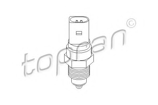 Comutator lampa marsarier 109 759 TOPRAN pentru Au